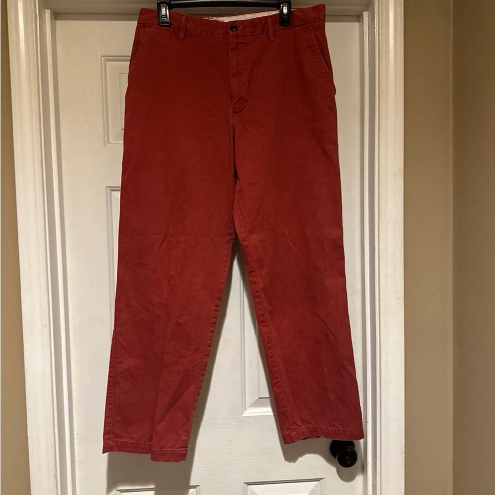 Alabama Roll Tide Dockers Crimson Red Kaki/Chino Pants Men’s Size 34x32 - Picture 4 of 8